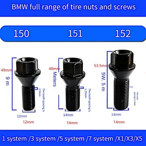 OEM qualità ruota dadi all'ingrosso acciaio cromato bulloni e viti per <span class=keywords><strong>BMW</strong></span> 1 3 5 7 serie <span class=keywords><strong>pneumatici</strong></span> originali - Product Image 2