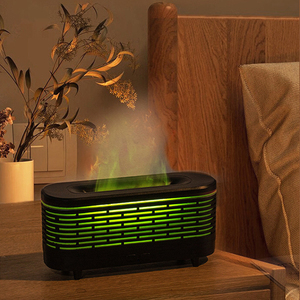 Wholesale 120ml Desktop 3D Humidifier <b>Home</b> Colorful Intelligent <b>Essential</b> Oil Silent Aroma Diffuser with Atmosphere Lights - Product Image 3