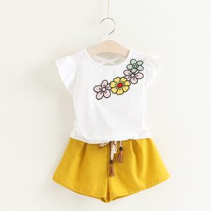 นำเข้าเสื้อผ้าเด็กจากจีน ขายส่งชุดชายหาดผ้าฝ้ายสำหรับเด็ก - Product Image 2