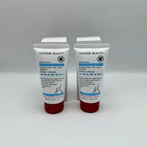 Fábrica al por mayor Etiqueta Privada spot 80ml hidratante reafirmante prevención y reparación de grietas crema de manos para la piel dañada