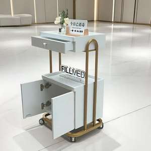 Chariot de Salon de Beauté Roulant 2025 L – Design Luxe, Chariot à Outils, Organisateur Moderne pour Manucure, Meuble de Salon sur Roues - Product Image 6