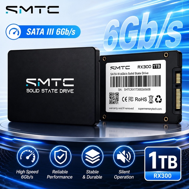 Super Speed TLC NAND Flash 2.5 Inch SATA SSD 1TB 512GB Hard Drives SATA III 6Gb/s 256GB Laptop and Desktop PC Compatible