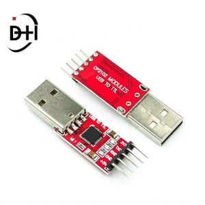 Módulo USB 2.0 a TTL de 6 Pines CP2102, Módulo de Puerto Serie UART de 5 Pines Rojo CP2102 - Product Image 2