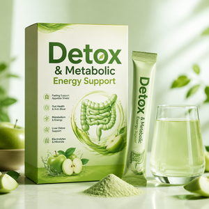 OEM ODM Thé Vert Complexe B L-Carnitine & Fibres pour la Détoxification, le Soutien Métabolique et Énergétique, Complément Alimentaire pour le Contrôle de l'Appétit et la Digestion - Product Image 1