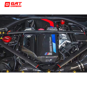 Dry Carbon Fiber MP Style <strong>Engine</strong> Cover Replacement for BMW G80 M3 G82 G83 M4 G87 M2 - Product Image 5