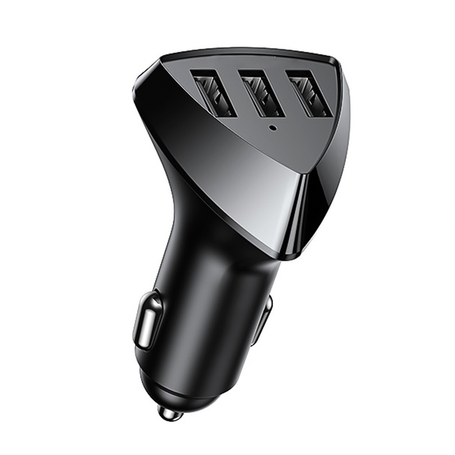 High Power Output 3*15.5W USB Car Charger Portable Mulit-protocol Fast Charging Car Charger