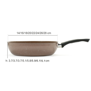 Sartén Económica Moderna <span class=keywords><strong>de</strong></span> Acero al Carbono <span class=keywords><strong>de</strong></span> 22 cm con Revestimiento Antiadherente para Cocina <span class=keywords><strong>de</strong></span> <span class=keywords><strong>Gas</strong></span> e Inducción, sin Tapa - Product Image 2