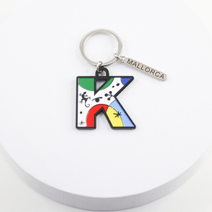 Travelpro personalizado alfabeto llavero estilo <span class=keywords><strong>Menorca</strong></span> letra inicial Aleación de Zinc recuerdo llavero regalos turísticos tendencia de moda - Product Image 5