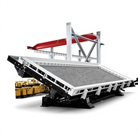 Table basculante hydraulique pour béton préfabriqué avec vibration et durcissement à la vapeur