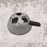 Mangkuk Pemisah Arang dari Aluminium Alloy Berkualitas Tinggi Gaya Modern, Dijual Langsung dari Pabrik, untuk Mangkuk Merokok, Pengiriman Cepat