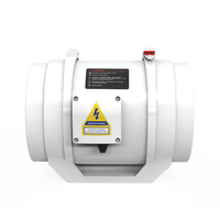 Ventilateur de surpression en acier inoxydable de haute qualité, 230V, pour conduits, avec garantie d'un an - Vente chaude