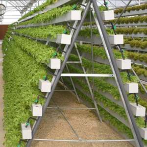 Système hydroponique NFT en forme de A, canal NFT, étagère hydroponique, kit de culture hydroponique pour laitue et légumes - Product Image 5