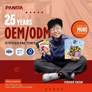 Company Design Labels Cartoon Waterproof <b>Sticker</b> logo Adhesive Label Printing Holographic Vinyl Custom Die Cut <b>Sticker</b> <b>Sheet</b> - Product Image 2