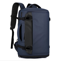 Sac à dos de voyage pour homme grande capacité, ouverture facile, respirant, soulagement de la pression, chargement USB, compartiment à chaussures indépendant, simple pour l'extérieur