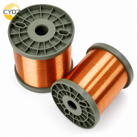 Fil de cuivre émaillé ultra-fin à enroulement par aiguille 0,015 mm 155C 2UEW Classe F sans plomb pour bobinage de bobines d'endoscopes capulaires