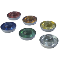 2025 newset allée souterraine marquage oeil de chat trempé verre réfléchissant et lumineux goujon de route allée marqueur de route