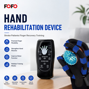 Gants de <span class=keywords><strong>main</strong></span>/doigt de robot pour la rééducation du patient AVC Entraînement de force des doigts pour l'hémiplégie Recharge USB électrique - Product Image 2