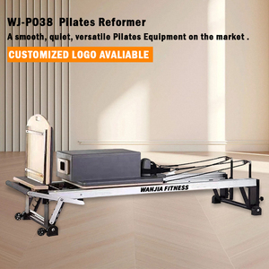 Reformer <span class=keywords><strong>Pilates</strong></span> in Legno di Acero di Alta Qualità per Studio, Attrezzatura per Esercizi in Vendita - Product Image 3