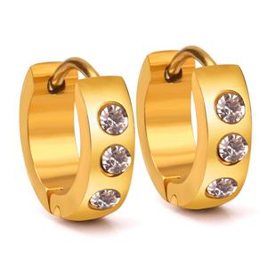 Pendientes de Aro, Tipo de Joyería, Pendientes de Cristal de Alta Calidad para Mujer, Pendientes Económicos - Product Image 1