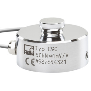 เซ็นเซอร์วัดแรง Hbm C9C โหลดเซลล์ 50kN 1mV V Output สำหรับงานอุตสาหกรรม - Product Image 1