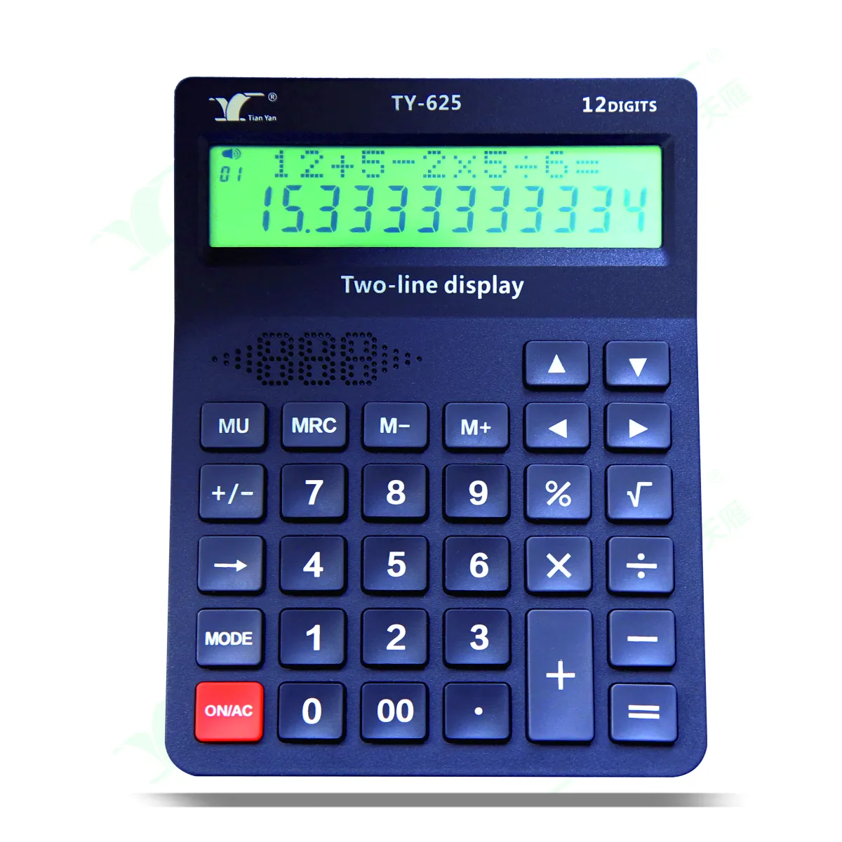 12 Digit LCD Display Office Calculator Spanish pronunciation desktop office calculator