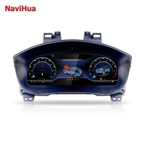 Navihua LCD Dashboard Virtual Cockpit Digital Cluster Auto <b>Speedometer</b> <b>for</b> Ford Explorer 2017-2018 LCD Instrument Linux System - Product Image 1