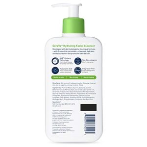Nettoyant Visage Liquide Hydratant en Gros 355 ml – Hydratant pour Peaux Normales à Sèches avec Céramides et Acide Hyaluronique - Product Image 2