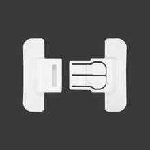 Verrou de sécurité pour porte de réfrigérateur, en plastique, automatique, sans perçage, pour la sécurité des bébés, usage domestique - Product Image 4