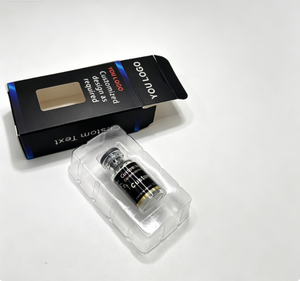 Caja de Cartón Personalizada con Ventana para Botellas de 3ml y 10ml, <span class=keywords><strong>Etiquetas</strong></span> con Bandeja Interior de Plástico y Laminación de Película - Product Image 2