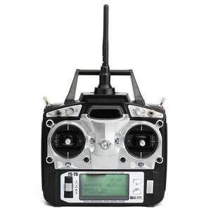 Flysky FS-T6 High Precision 2.4GHz 6CH Mode 2 Transmitter with R6-B Receiver for <b>RC</b> <b>Airplane</b> AFHDS GFSK CE/FCC Certified - Product Image 2