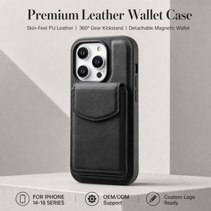 Étui en cuir PU de luxe au toucher soyeux pour iPhone 18 <span class=keywords><strong>Pro</strong></span> Max 17 16 15 14, coque avec béquille rotative à 360° et couvercle magnétique robuste - Product Image 3