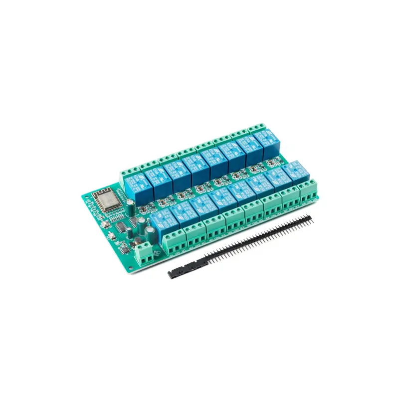 YXS TECHNOLOGY 16 Way DC 24V Development Board ESP8266 WIFI Relay Module For Arduino esp12f relay