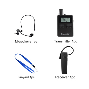System2.4G ไกด์นำเที่ยวไร้สายแบบเกี่ยวหู2403-2483MHz 50-Channel Anti-crosstalk เหมาะสำหรับไกด์ทัวร์และการฝึกม้า - Product Image 6