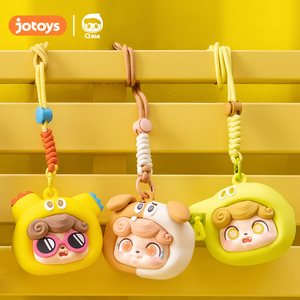 Auténtico JOTOYS Q. KID Monstruos emocionales Bolsas para auriculares Caja ciega Juguete de moda Diseño aleatorio Acción Anime Lindo bebé Regalo de cumpleaños - Product Image 3