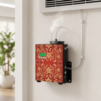 Système de Diffusion d'Arômes Électrique Sans Eau pour Hôtels et Climatisation (HVAC), 200ml, Machine à Parfum Commerciale de Table ou Murale, Fournisseur OEM en Gros pour Dubaï