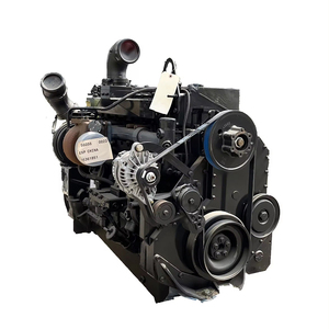 מנוע דיזל מקורר אוויר 6 צילינדר מנוע Qsm11 כוח 4 ליטר 4 פעימות חשמל - Product Image 1