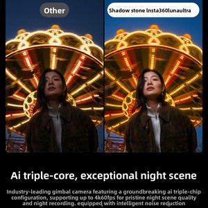 Nouvelle Caméra d'Action Insta360 Luna Ultra 8K Anti-tremblement avec Double Caméra <span class=keywords><strong>Leica</strong></span>, Réduction Intelligente du Bruit HD et Fonction Panoramique/Inclinaison 2026 - Product Image 4