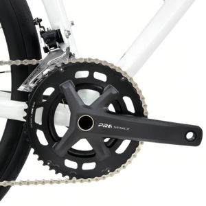 Vélo de route à pneus larges 700C avec fourche en fibre de carbone, 16 vitesses, freins à disque hydrauliques doubles, absorption des chocs, course de <span class=keywords><strong>triathlon</strong></span>, cyclisme - Product Image 4