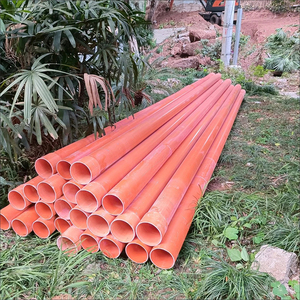 Tuberías de PVC para Cableado Eléctrico, Resistentes a la Corrosión, DN100 DN110, para Fontanería - Product Image 6