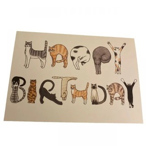 Ensemble de cartes de vœux d'anniversaire créatives avec de jolis motifs, cartes de message faites à la main pour <span class=keywords><strong>les</strong></span> <span class=keywords><strong>amis</strong></span>, la famille et <span class=keywords><strong>les</strong></span> enfants - Cadeaux de célébration - Product Image 1