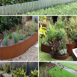 Meilleure vente Bordure de jardin en acier corten Bordure de jardin Bordure de bordure en acier corten - Product Image 6