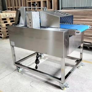 220V nuova macchina semi automatica per affettare il pane in acciaio inossidabile ad alta produttività per pasticcerie e alberghi - Product Image 6