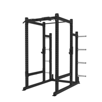 Support de Squat Commercial Réglable en Métal Durable, Rack de Musculation, Banc de Sécurité, Cadre en Acier Carbone, Unisexe, pour Entraînement en Salle