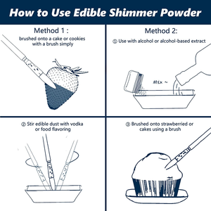 Additivo <span class=keywords><strong>alimentare</strong></span> <span class=keywords><strong>colorante</strong></span> lustro <span class=keywords><strong>polvere</strong></span> Shimmer <span class=keywords><strong>polvere</strong></span> per spolverare per la bevanda della decorazione della torta da forno - Product Image 6