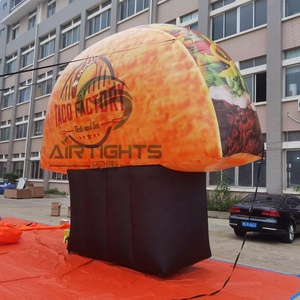 Ballon de taco gonflable de la publicité géante élevée de la coutume 15ft pour le magasin de restauration rapide - Product Image 1