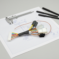 Harnais de câblage automobile multifonctionnels personnalisables en usine pour système de sécurité, dispositif antivol, détection de pression des pneus