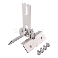 Accessoires de montage solaire en gros pour toitures : Supports de fixation solaires en acier, pinces de fixation pour toitures métalliques et toitures trapézoïdales
