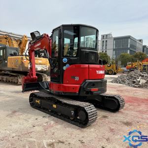 Sử dụng miniexcavator yanmar55 sử dụng Digger <span class=keywords><strong>Yanmar</strong></span> 55 60 80 thứ hai tay máy kéo mini Digger Mini Skid chỉ đạo loader mini loader - Product Image 3