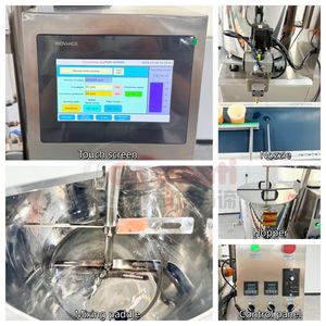 Machine de dosage et de remplissage linéaire pour cire de <span class=keywords><strong>paraffine</strong></span>, <span class=keywords><strong>vaseline</strong></span>, gelée de pétrole, bougies, bâtonnets de crème solaire et crèmes à base de <span class=keywords><strong>vaseline</strong></span> - Product Image 4