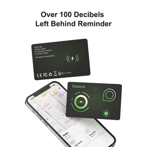 Isooco findmy trẻ em thông minh GPS Tracker định vị IP67 không thấm nước không dây có thể sạc lại <span class=keywords><strong>IOS</strong></span> <span class=keywords><strong>App</strong></span> tương thích cho Bluetooth Wi-Fi - Product Image 4